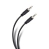 CABLE DE AUDIO PLUG-PLUG 3.5MM 1.8 M STEREN NEGRO