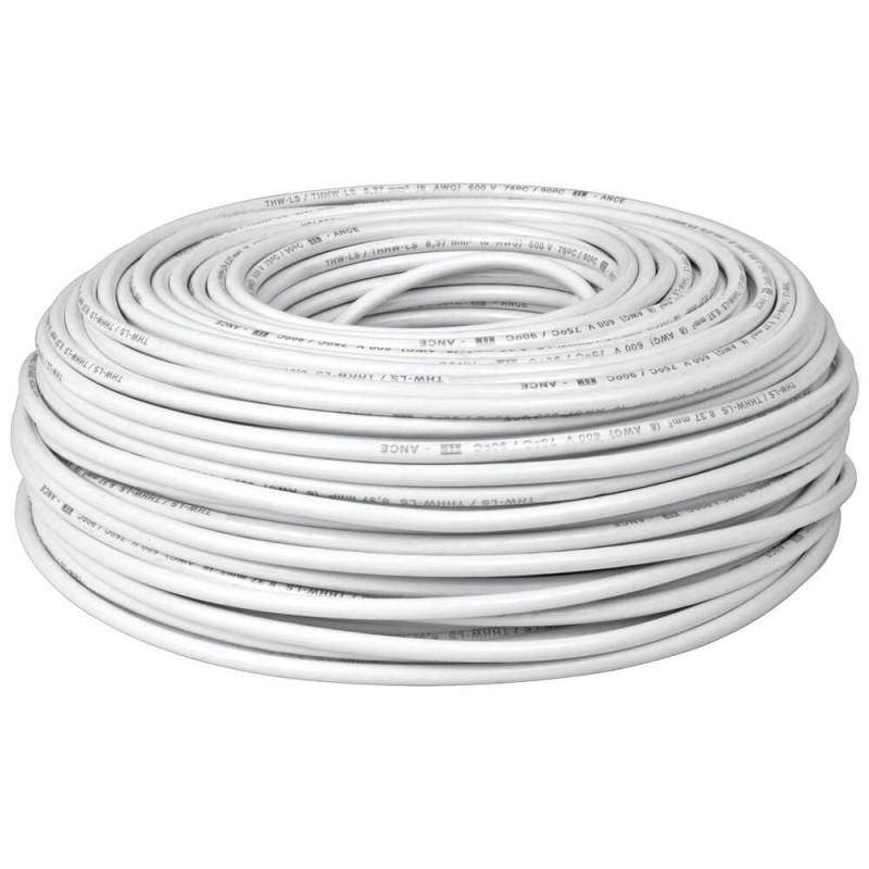 CABLE TF-LS 18 BLANCO CONDUMEX CAJA