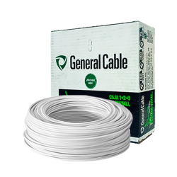 CABLE THHN  6 BLANCO GENERAL CABLE CAJA