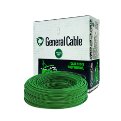 CABLE THHN  6 VERDE GENERAL CABLE CAJA