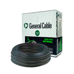 CABLE THHN 14 NEGRO GENERAL CABLE CAJA